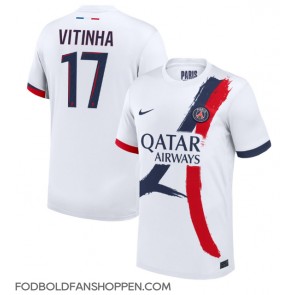 Paris Saint-Germain Vitinha #17 Udebanetrøje 2024-25 Kortærmet